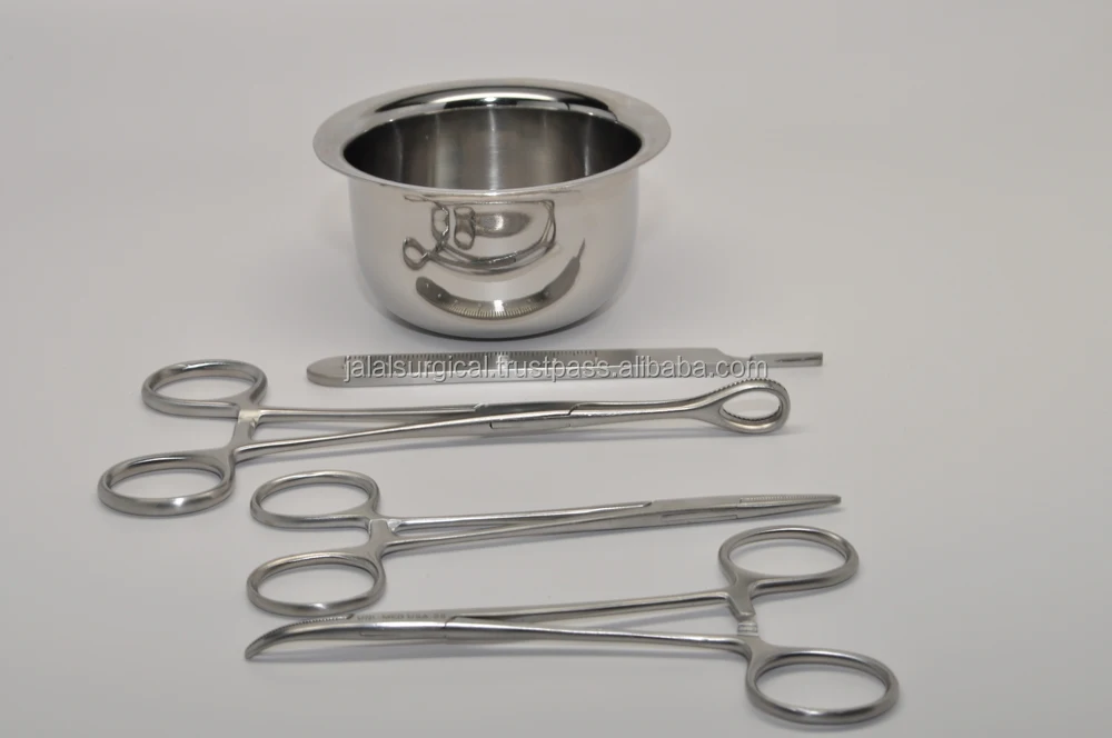 Gynecology hormonal contraceptive implant removal kit