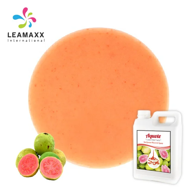 Hot Selling Taiwan Red Guava Syrup from Bubble Milk Tea Supplies Wholesale