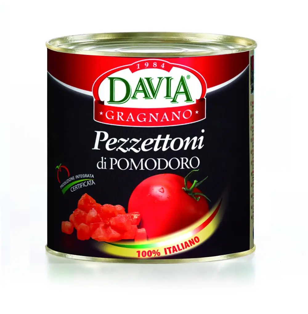 Italian chopped red tomato in can - 6 x 2,5 kg