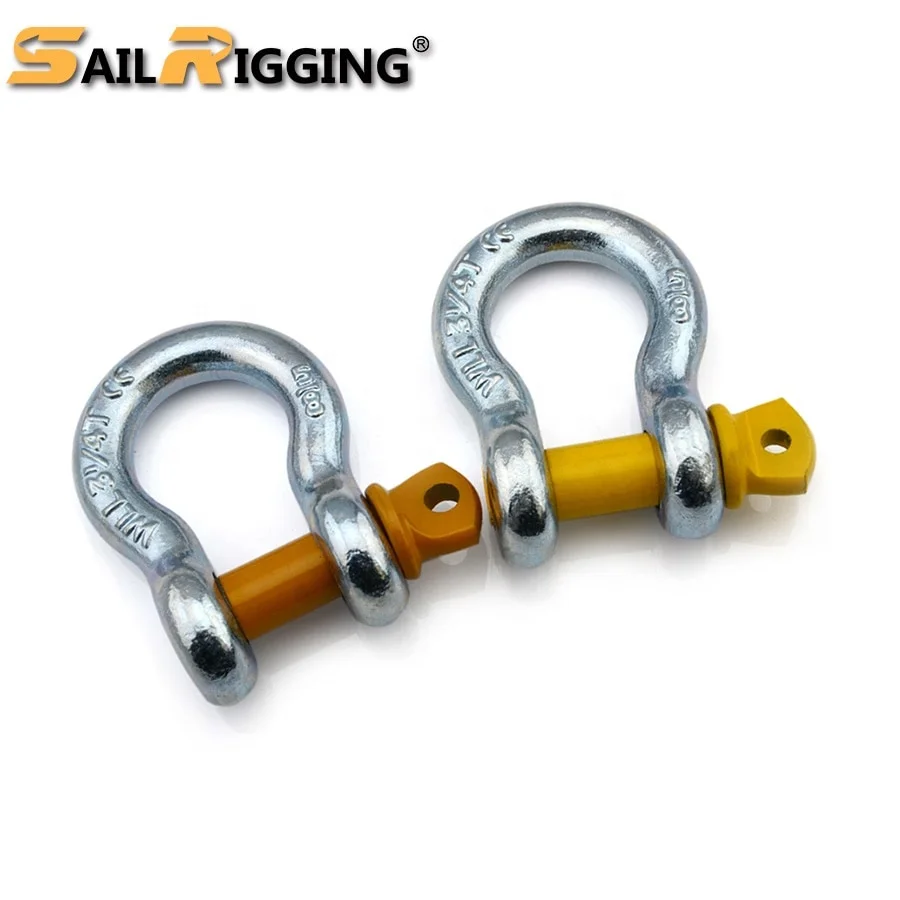 Кованая Скоба из оцинкованной стали 1/2 WLL 2t