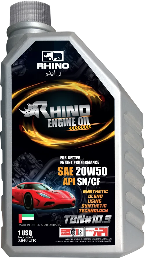  Моторное масло Rhino SAE 20W50 SL