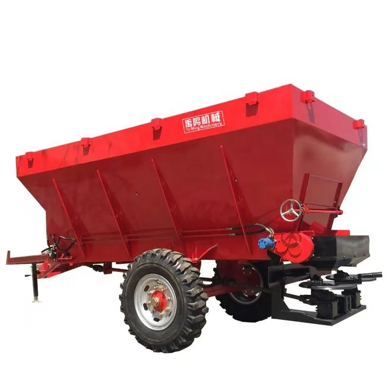 DFC series Tractor traction fertilizer spreader machine/manure spreader