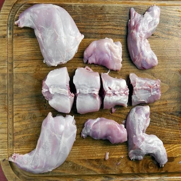 
Whole Rabbit Meat and Frozen Skinned Rabbit Heads 