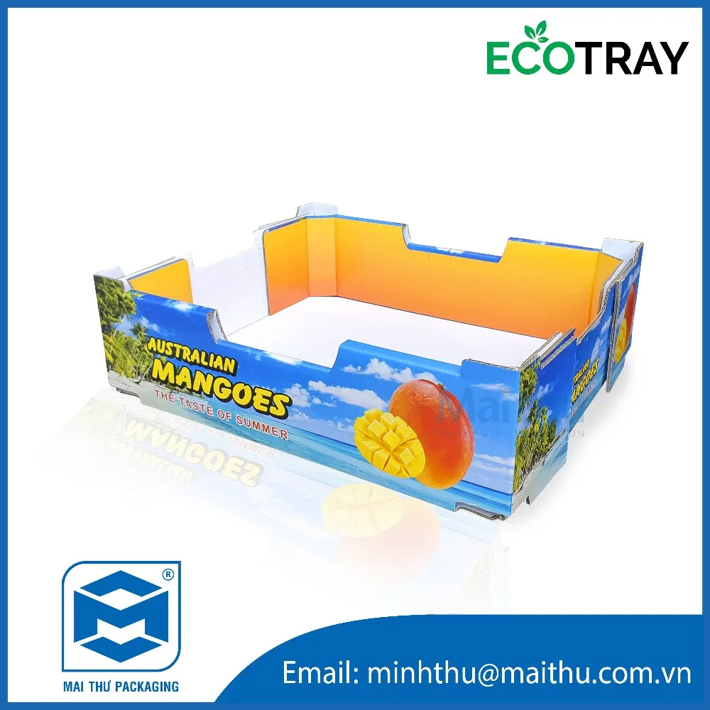 
printed packaging cardboard boxes for fruit 
