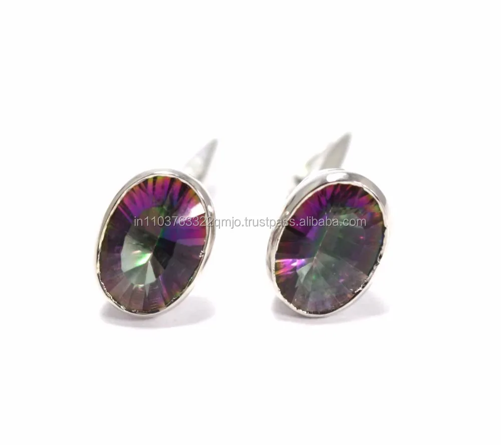Мужские Запонки ручной работы из серебра 925 пробы с уникальным дизайном и аметистом