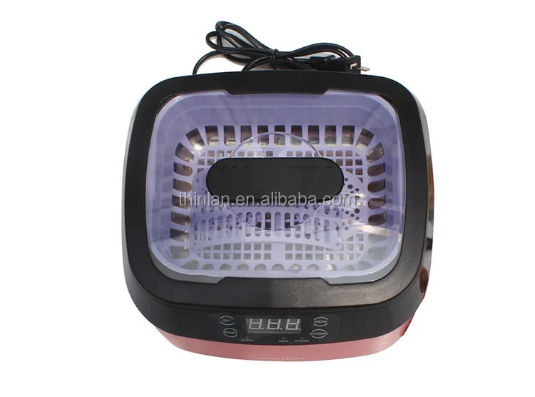 2018 trending products digital ultrasonic cleaner price denture ultrasonic cleaner for Washing Jewelry Washer with CD Watch Hold
