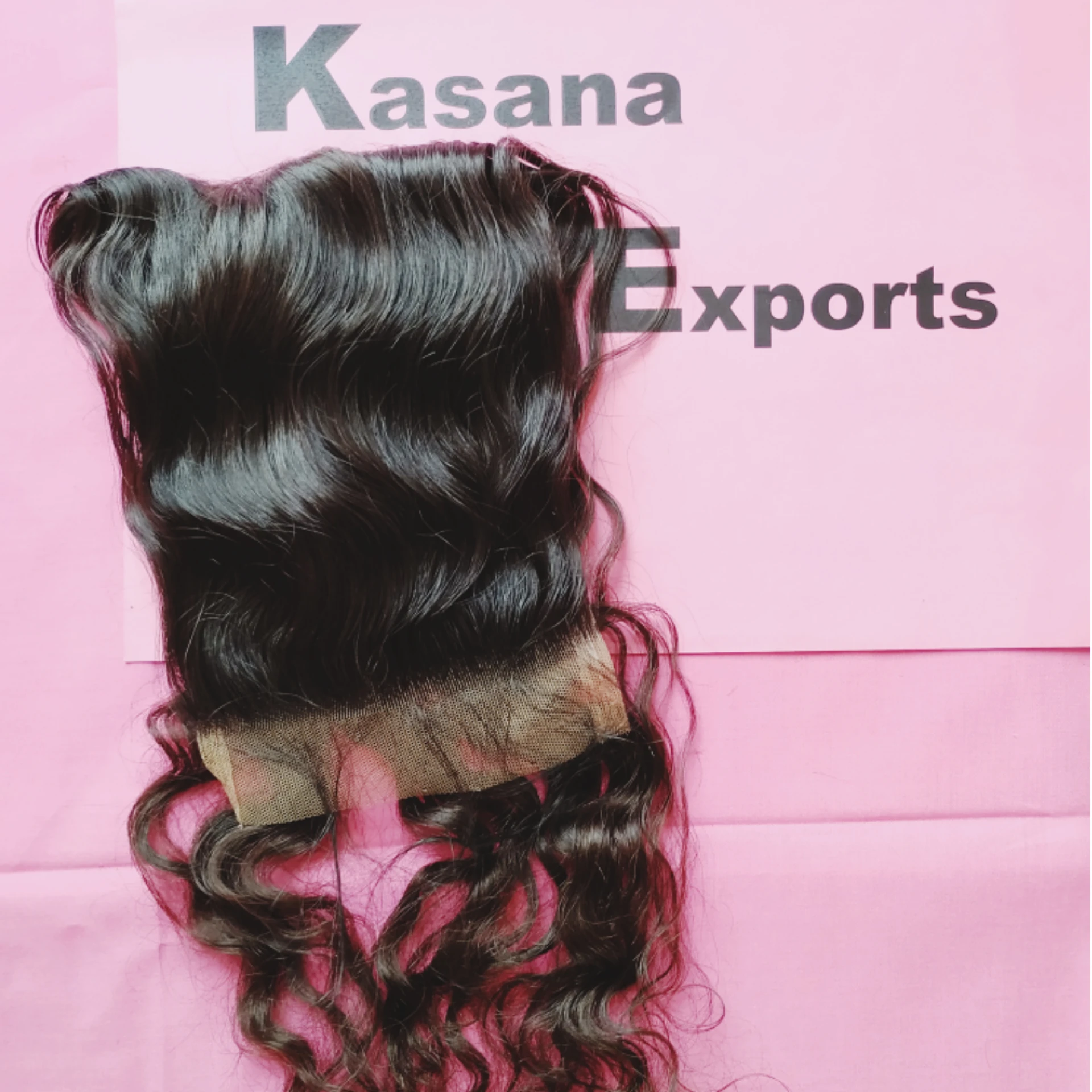 
Unprocessed Indian Bodywave temple human hair Kasana Exports India 