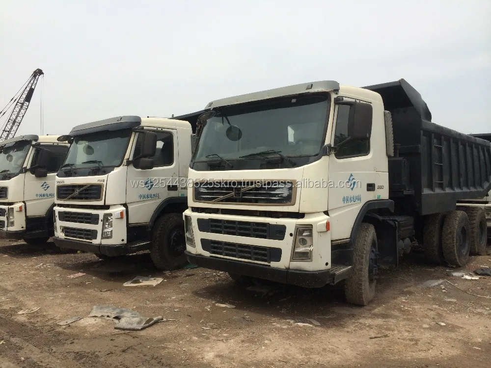 korea made used volvo fm12 dump truck for sale