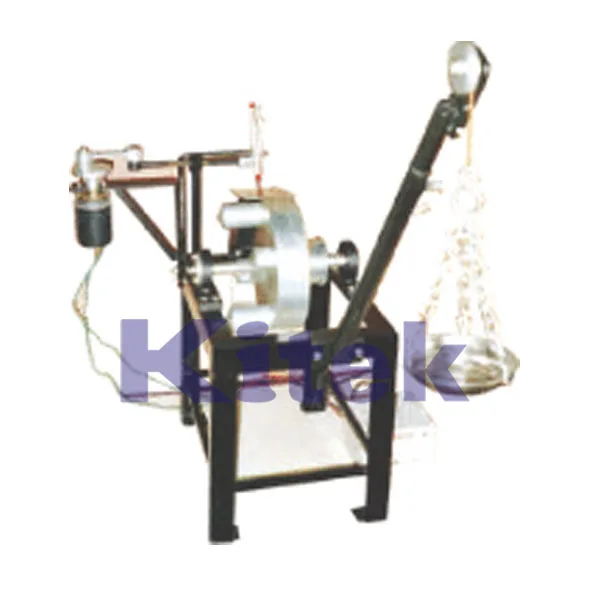 Didactic equipment Theory of Machine lab Moment of Inertia upon Velocity and Acceleratio Universal Testing Machine