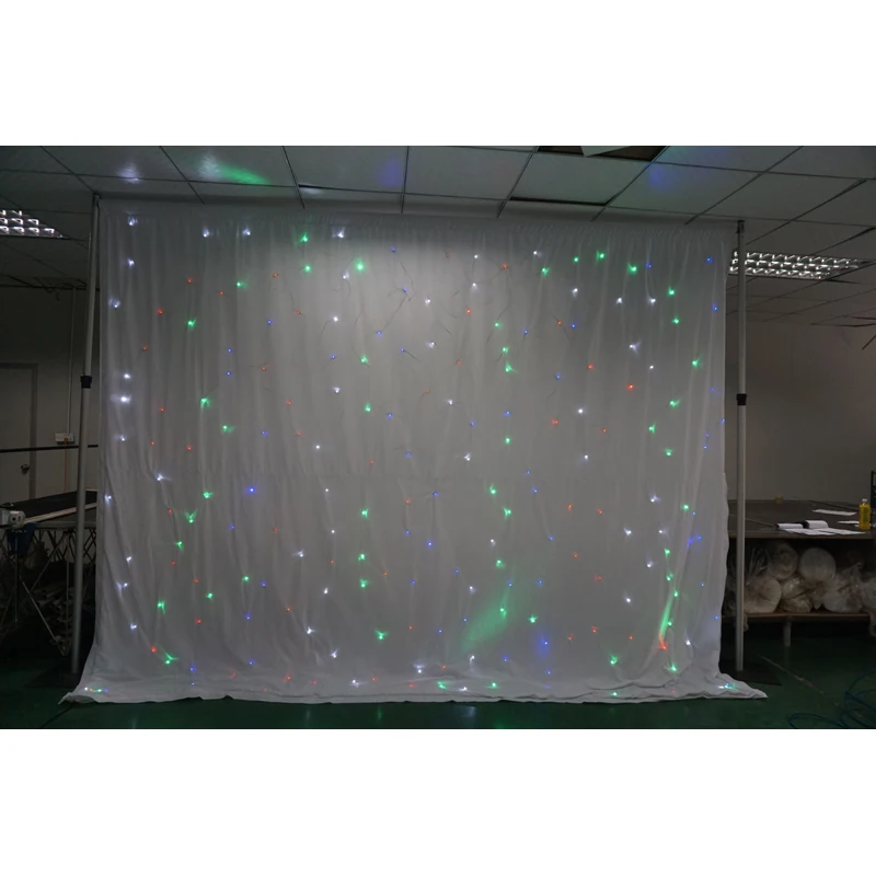 led star curtain flexible led curtain price led light stage curtain