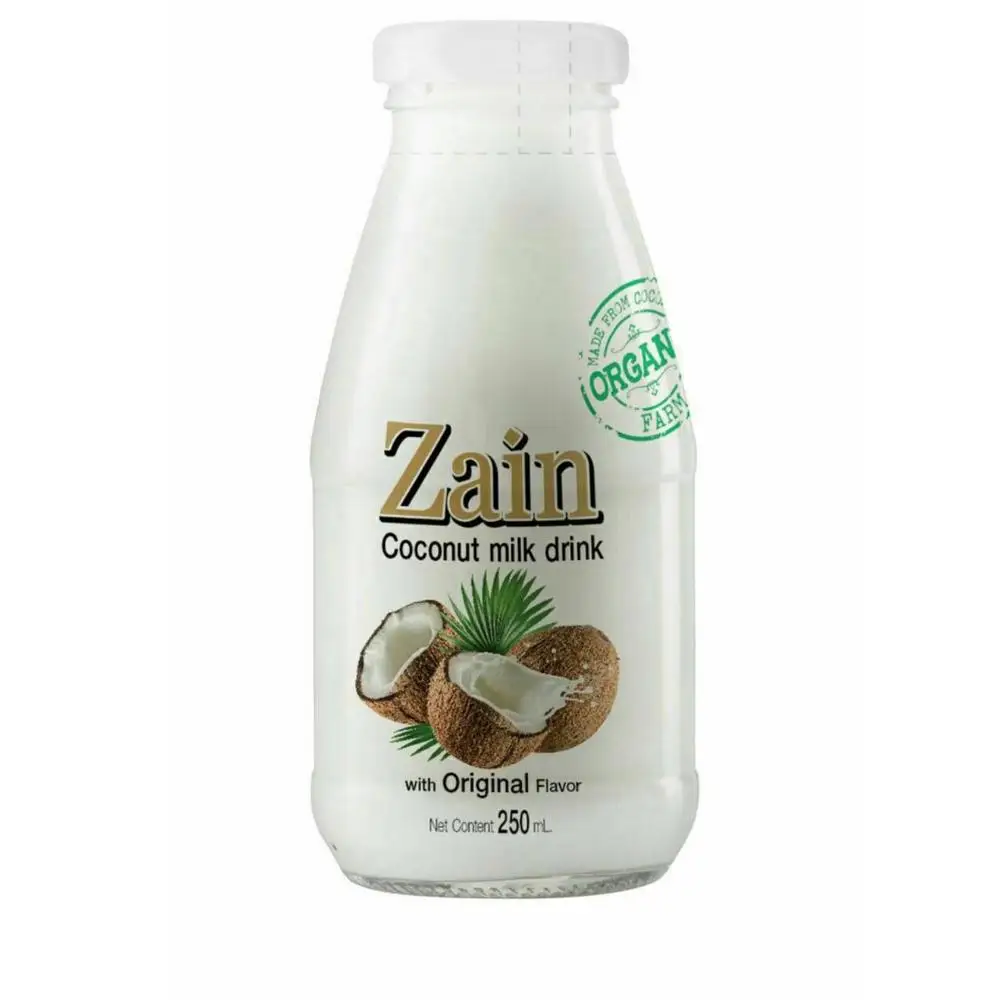 Zain Smoothie Orange  Coconut milk  drink with nata decoco Shake  Sterilized Juice Products type and Flavored Processing type