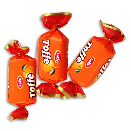ORANGE  FLAVORED SOFT CHEWING MIX FRUIT CANDY