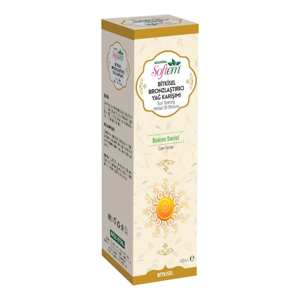 
Herbal tanning drops sun protection cream 