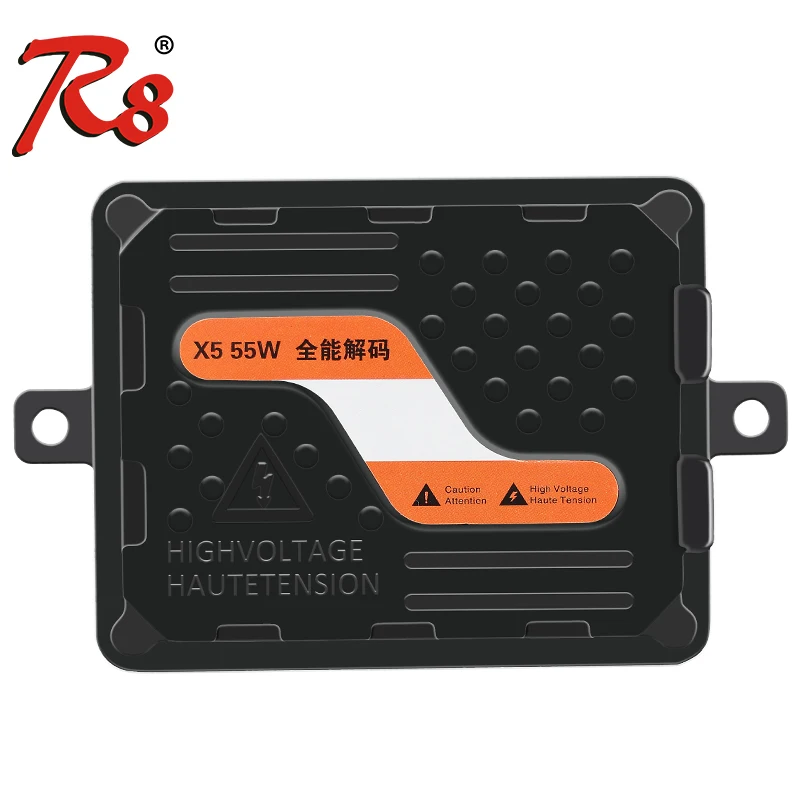 R8 New HID Xenon Headlight Lamp Ballast With Canbus AC 12V 55W EMC Approved