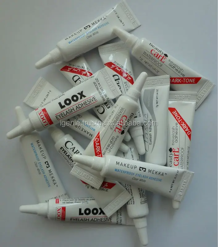 Bulk eyelash glue adhesive 7g tube OEM