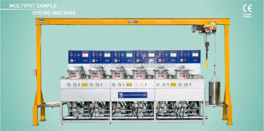 Fully Automatic Multi Pot Sample Dyeing Machine- 6 Pots