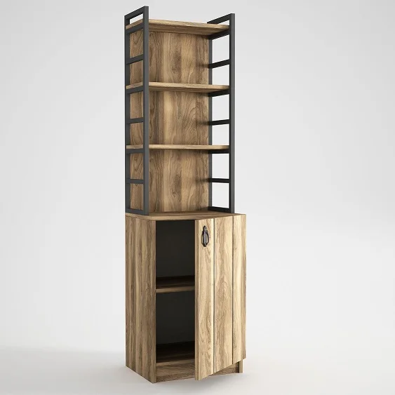 Exclusive Lost Iron Bookcase Walnut