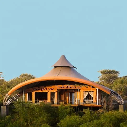 Мембранная структура, отель, курортная палатка, роскошная палатка для гламурного отдыха