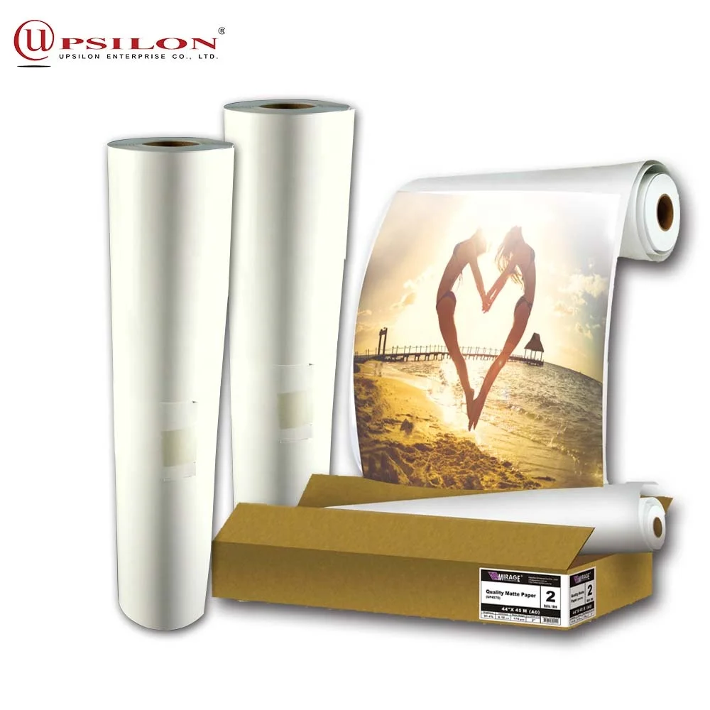 Wholesale 260G Inkjet Roll Semi Gloss Thermal Photo Paper
