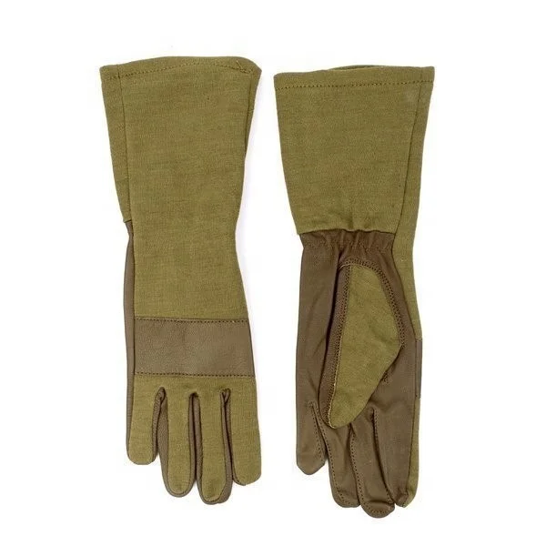 NOMEX FLIGHT Pilot FIRE RESISTANT Gloves Black, Green, Tan, Sage top quality wholesale price customize made