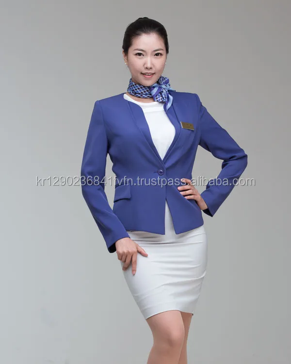 
Ladies Uniform for Hotel Restaurant Jacket Skirt CO0354 