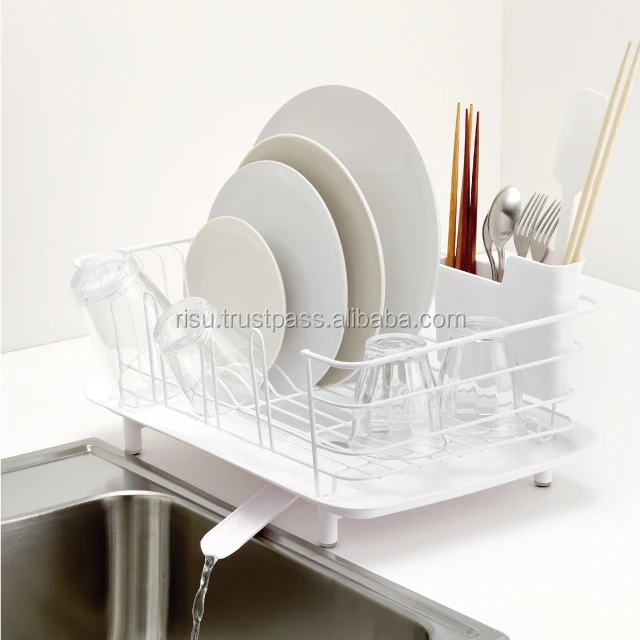 Stylish and Functional sink rack Liberalista Dish Drainer at affordable price , clear and powder coating