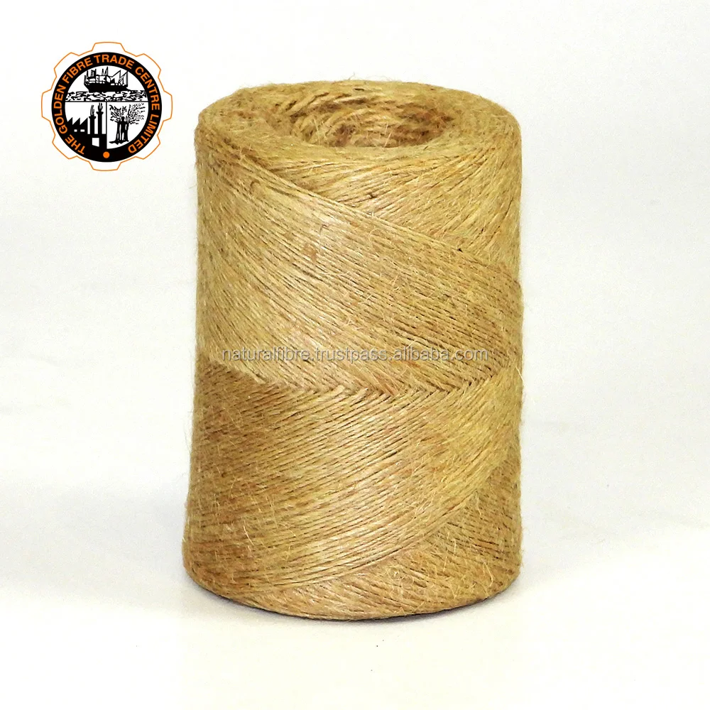 
Sacking Quality Eco-Friendly Weaving Purpose Truss Packed 6lbs to 36lbs Jute Yarn 