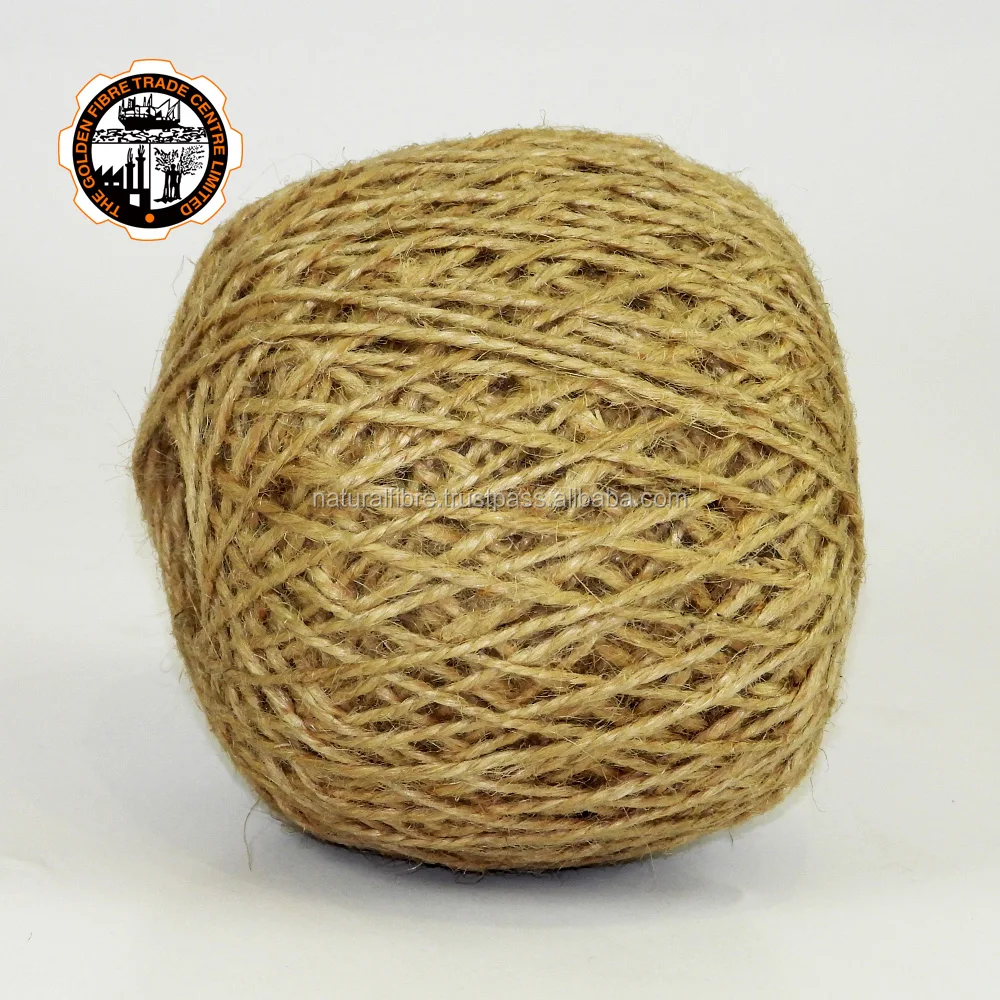 
Sacking Quality Eco-Friendly Rope Industry Cone Packing 6lbs to 36lbs Jute Yarn 