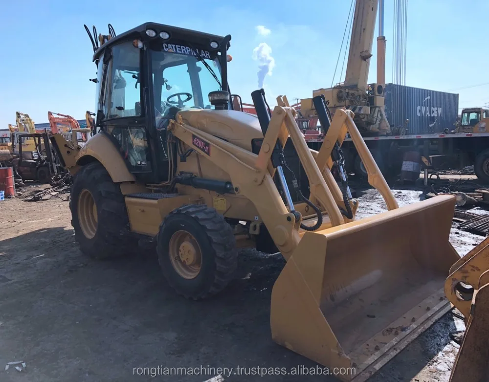 
Good Performance Used Cat Backhoe Loader 420F made in Japan / USA , Construction Equipment for hot sale 