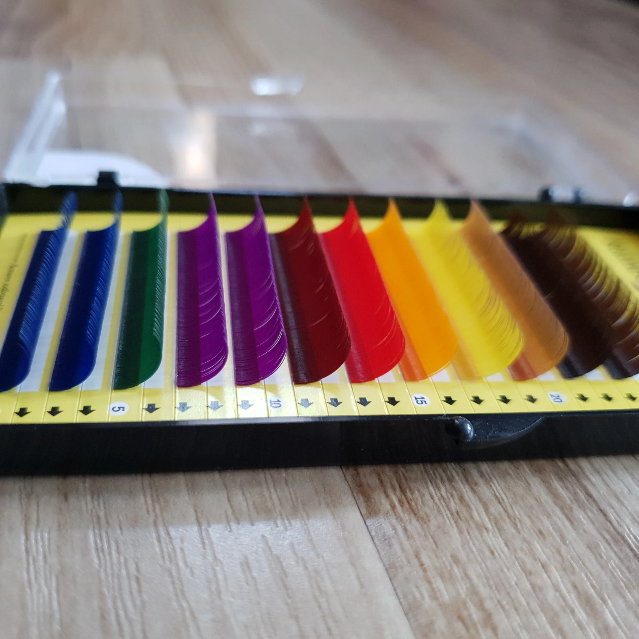 
OEM jauntysky factory in Vietnam L CC DD curl super black fiber premium faux mink eyelash extensions 