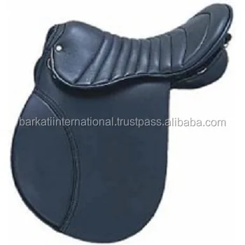 Icelandic Leather saddle with soft leather seat