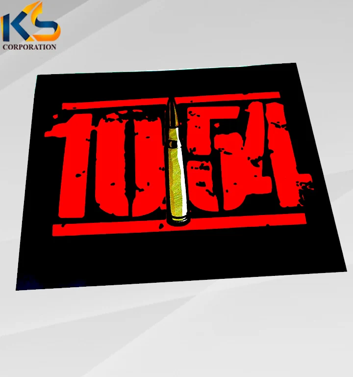 Custom Advertising Logo Bumper Stickers for car Custom UV and outdoor durable Car Bumper Stickers