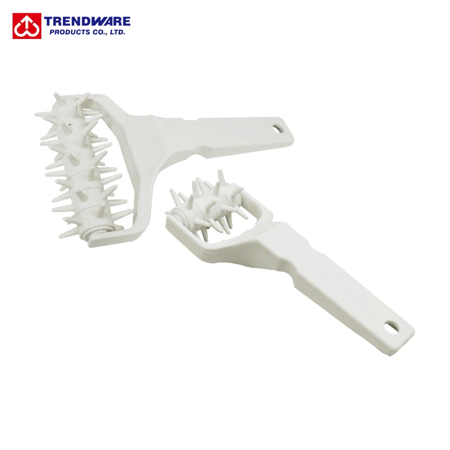 
Bakeware Accessory Long Pin Roller Plastic Dough Docker 