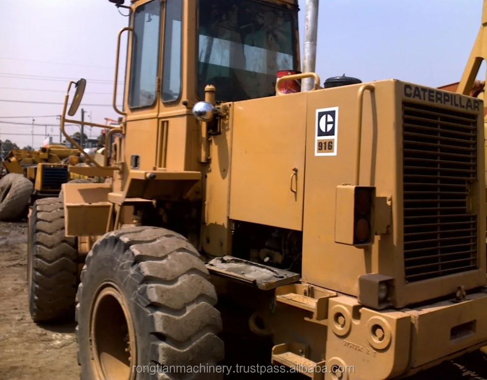 Good quality used cat wheel loader 916 for sale/ cat loader with low price