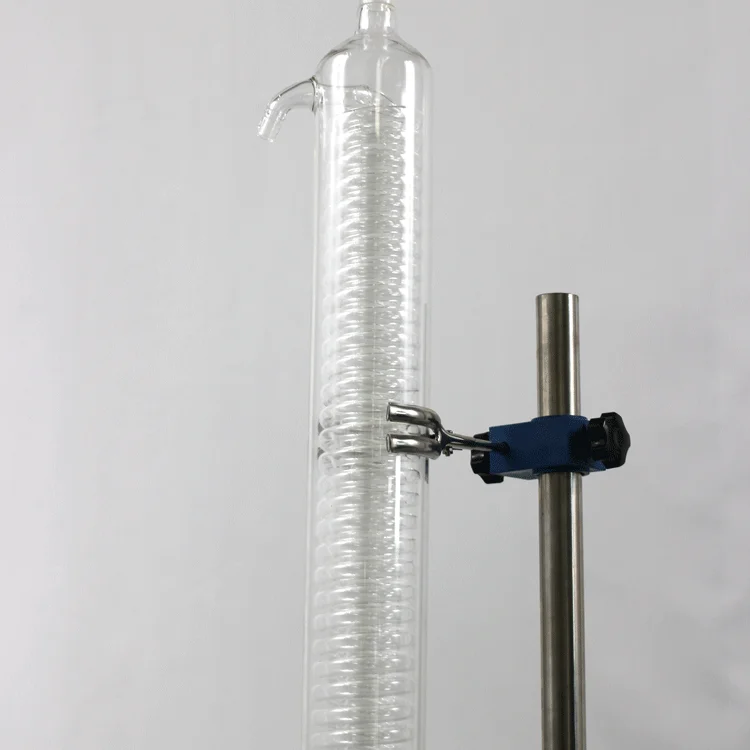 
10L lab vacuum distillation hydrolysis stirring glass reactor 
