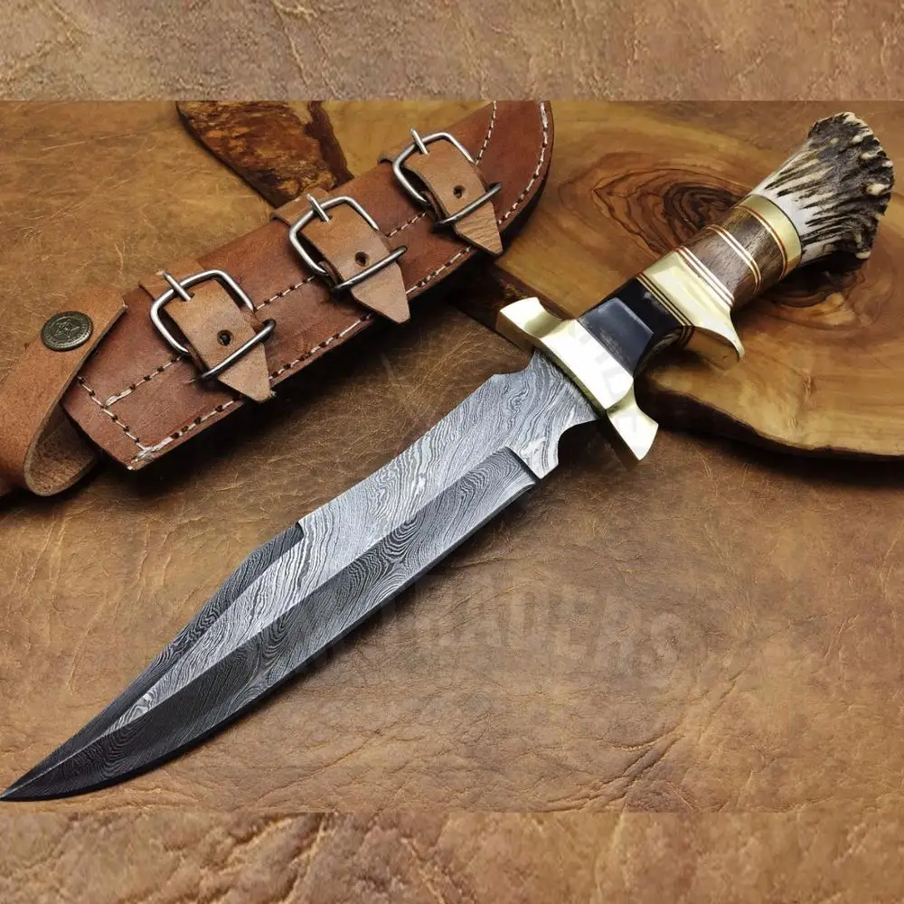 
DT-18-SK345 Damascus Steel Knife 