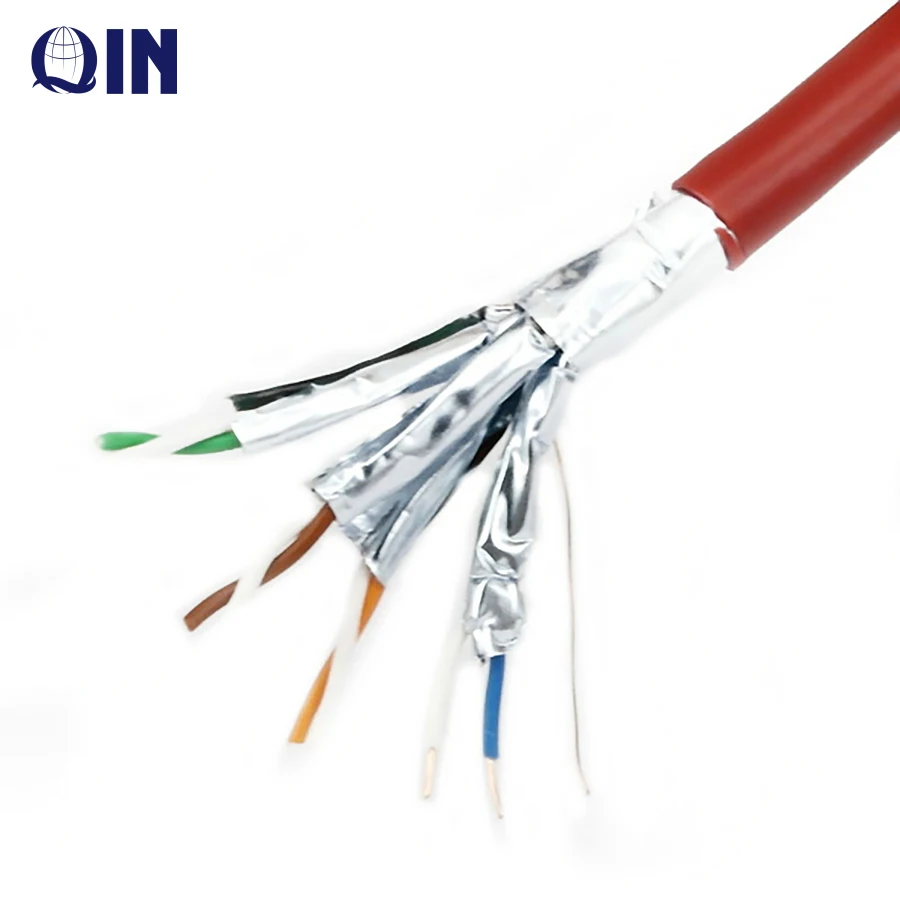 Qin Manufacture with best price Lan Cable/Network Cable Cat5e Cat6 UTP/FTP/SFTP Cat5 Network Cable