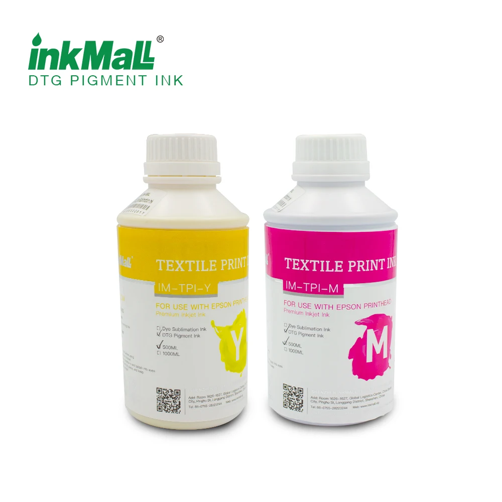 Inkmall Dtg Discharge Pigment Ink For Epson Dx5 Printhead