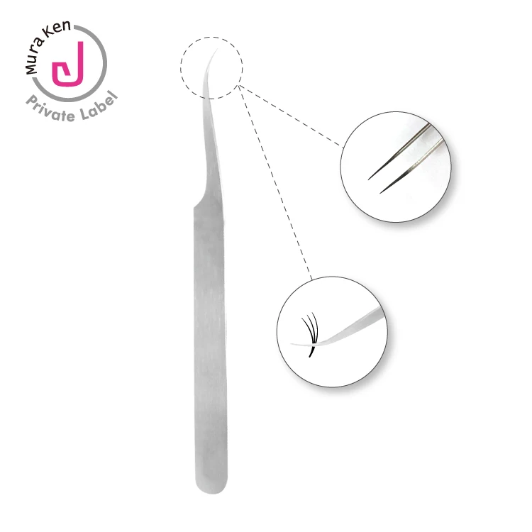 OEM Handmade Antistatic Eyelashes HQ Tweezers For Eyelash Extension