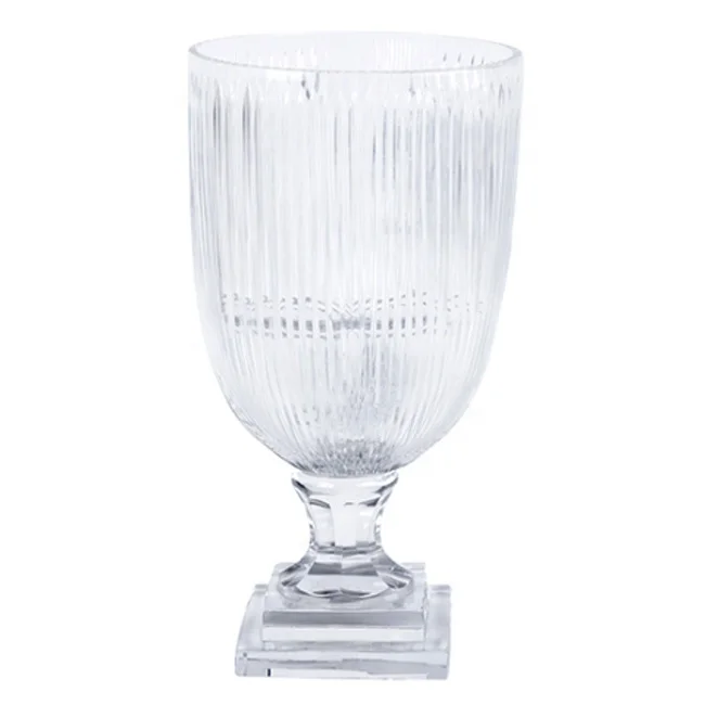 Centrepiece Decorative Gorgeous Looking Flower Vase Luxury fancy Stylish Crystal Glass Transparent Flower Plant vase