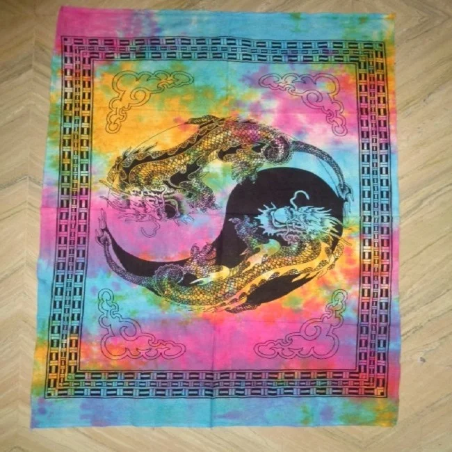 Home Decor Printing Wall Hanging Cotton Tapestry posters multi colors Wholesale From India
