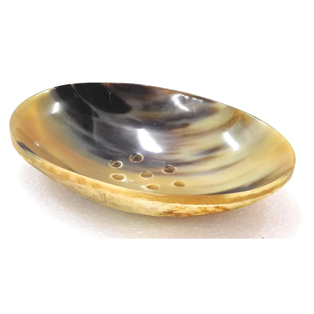 Декоративная сервировочная чаша из натурального рога новый дизайн