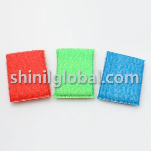 Высокое качество SPF-5 для использования на кухне губка для мытья посуды, полиэстер спонжевой кисти спонж очень жесткие Чистка граней легко