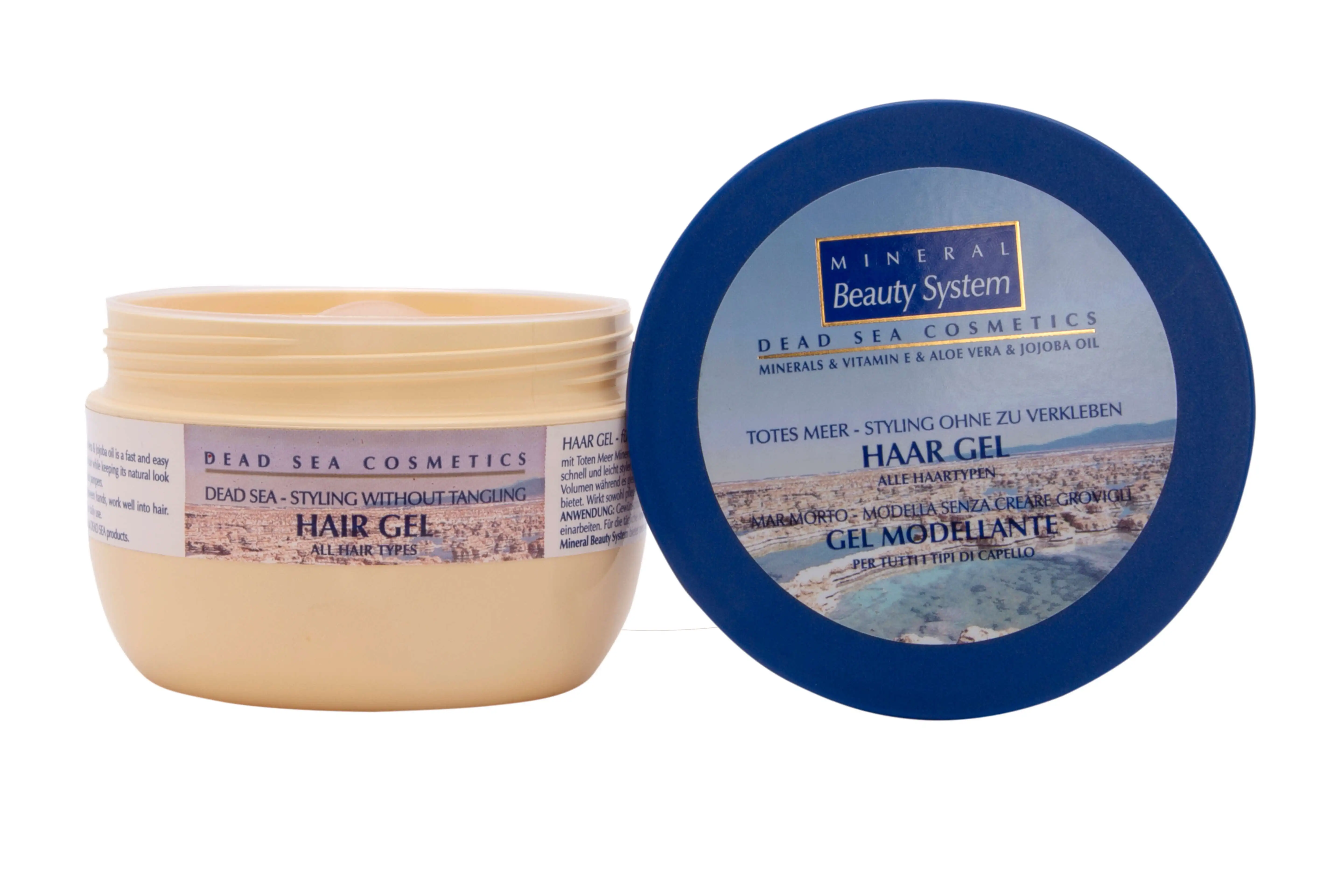 
Private Label Dead Sea Mineral Hair Styling Gel for all hair types - Dead sea cosmetics from Israel 