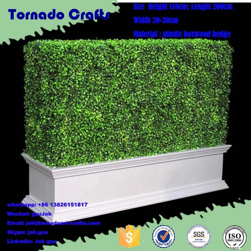 Artificial Oblong Topiary Hedging Panels Mats Boxwood Hedge