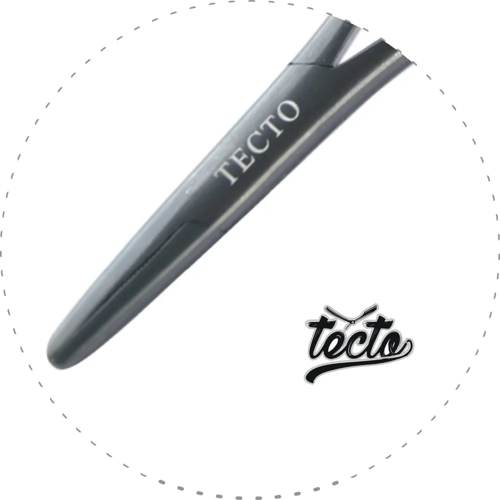 Mitten Clamps Black Shinny Polish Finished With Double Action Spring Fishing Forceps Fly Fishing Tools