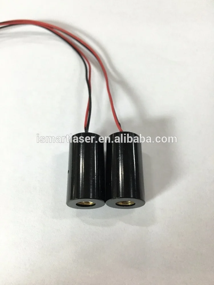 Green Line Laser 12mm Diameter 515nm 5mw  Line Laser Diode Module Voltage 3V-7V for Positioning and Alignment Laser Industry App