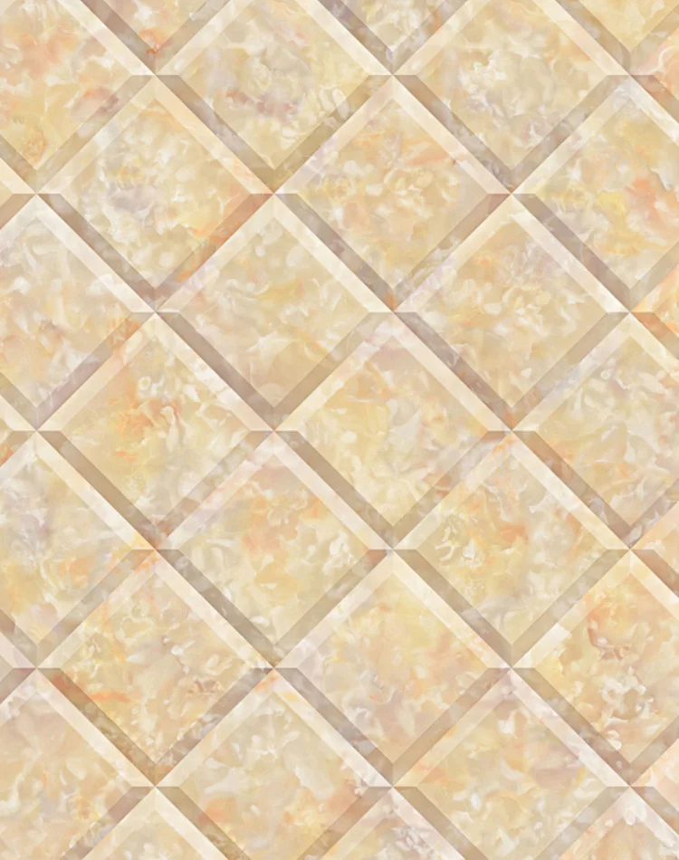 
3D Marble Waterproof UV Panel PVC Sheet For Kitchen Cabinet 