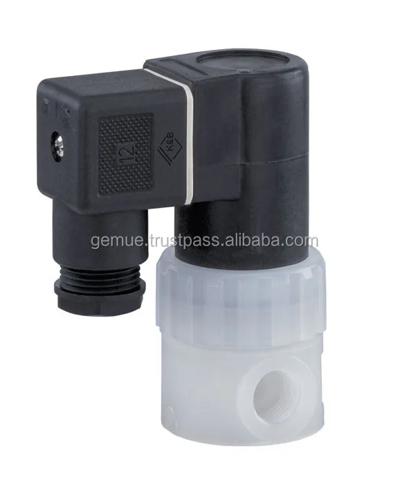 Electrically operated solenoid valve - Made in Germany