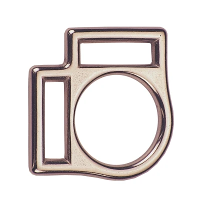 
Stainless Steel Metal Ratchet Turn Halter Square Buckle 